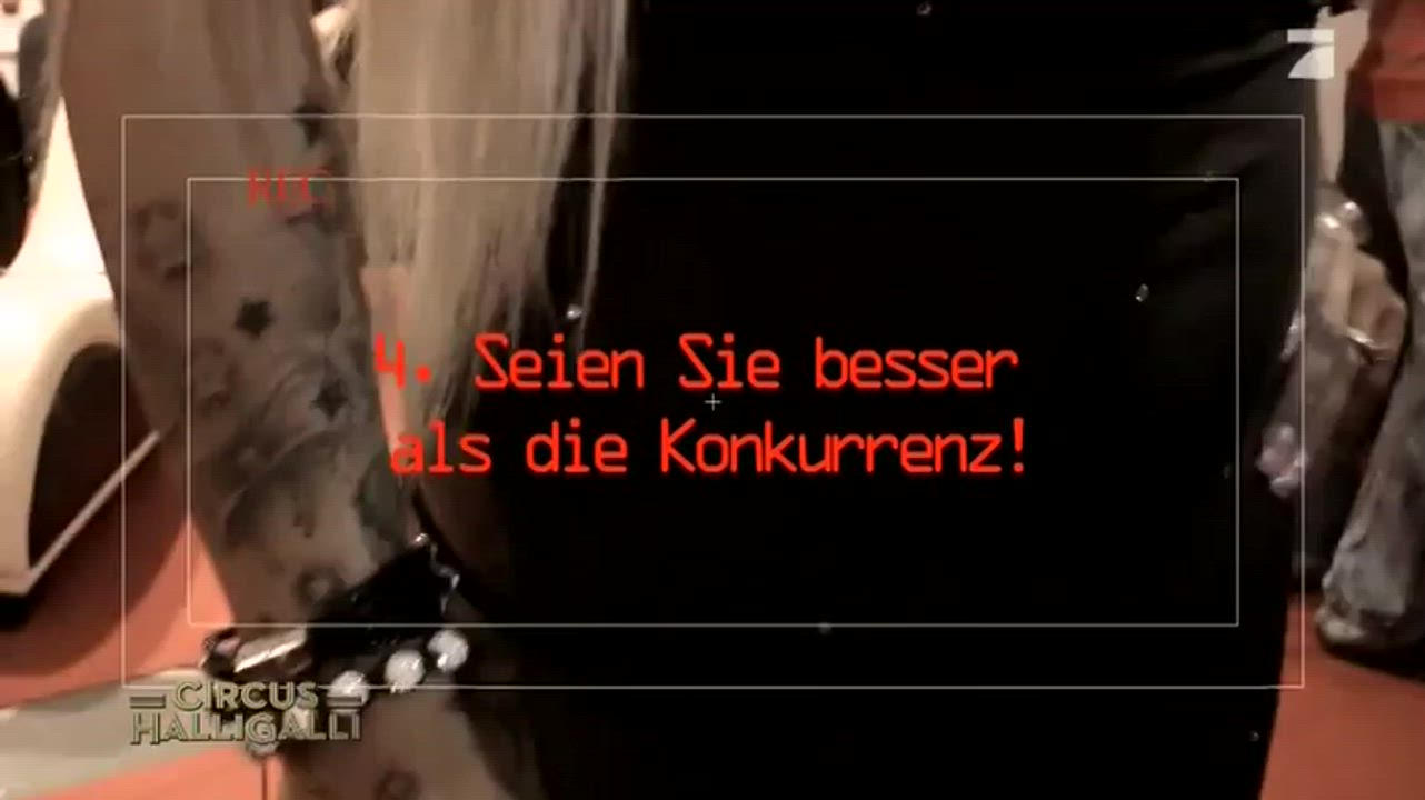 Barbie Sins Big Tits Blonde German Mz Berlin Tattoo clip