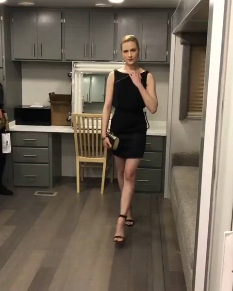 celebrity dress evan rachel wood clip