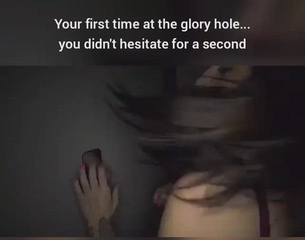 caption cum in mouth glory hole sissy sissy slut clip