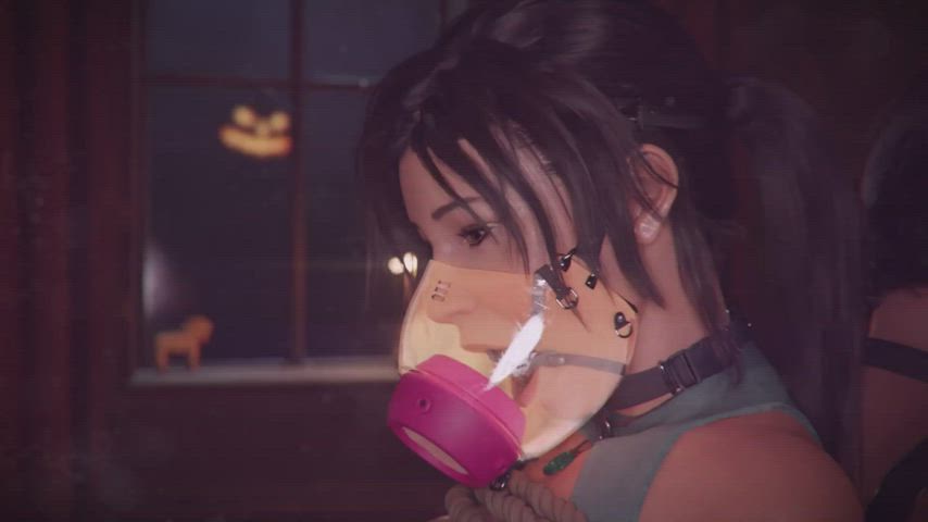 Tomb Raider Lara Croft Gets Tied Up And Fucked By Futanari's 3D Hentai