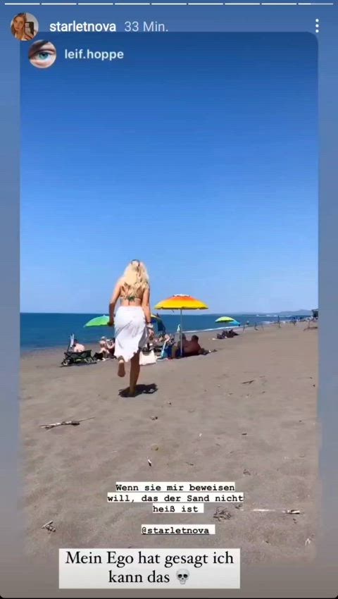 beach big tits bouncing bouncing tits tits clip