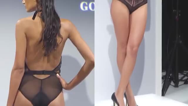 Sexy Models/LINGERIE FASHION SHOW/ПОКАЗ НИЖНЕГО БЕЛЬЯ/microbikini/hot