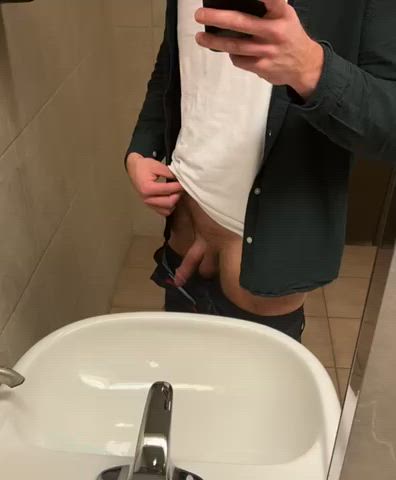 abs bwc bathroom big dick bisexual cock cock worship gay clip