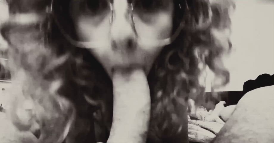 blowjob fuck glasses slut clip