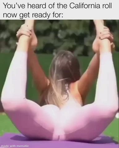 camel toe nsfw yoga pants clip