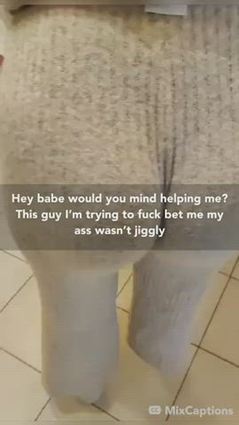 Big Ass Clothed Jiggling clip