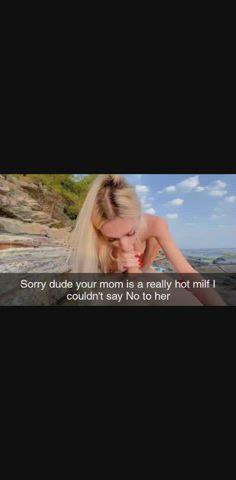 Big Tits Blowjob Caption Cheating Cuckold MILF Mom clip
