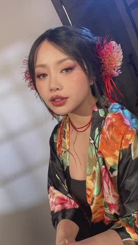 asian babe cute japanese korean model clip