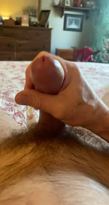 Big Dick Cum Cumshot Dad Daddy Gay Masturbating Penis clip