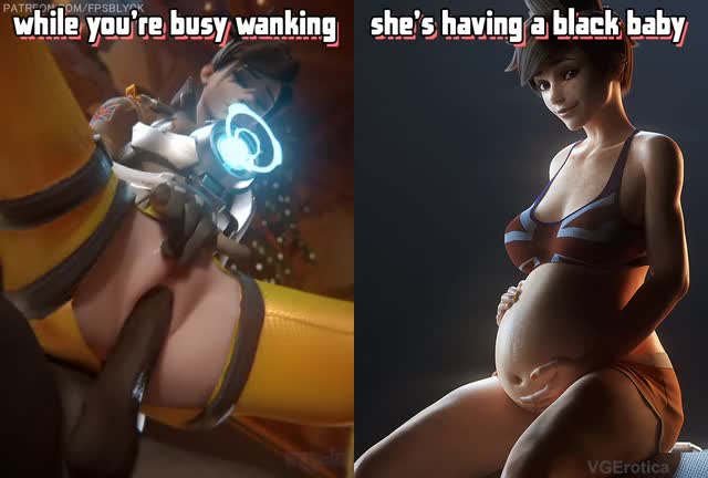 she's having a black baby (tracer)