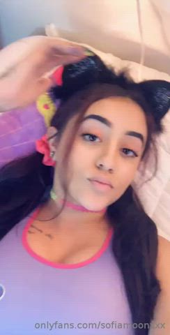 18 Years Old 19 Years Old Arab Kitty Latina Natural Tits Tease Teen Tits clip