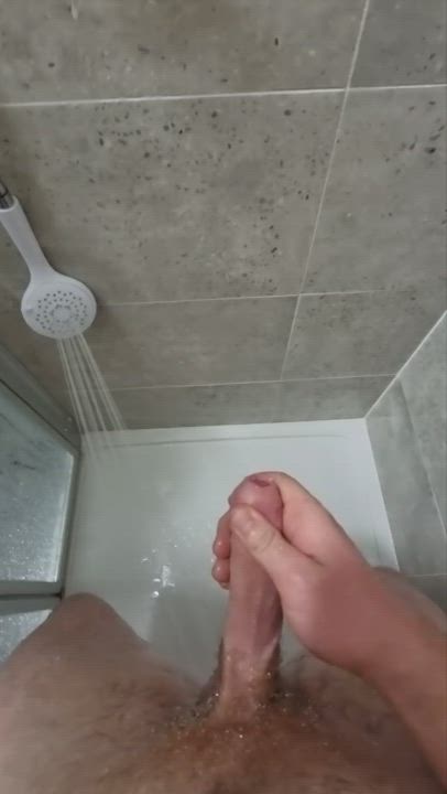 Cock Cumshot Shower clip