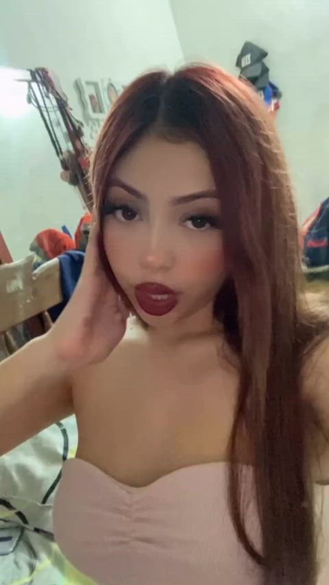 cum covered fucking cum in mouth face fuck latina nsfw petite sexy small tits teen