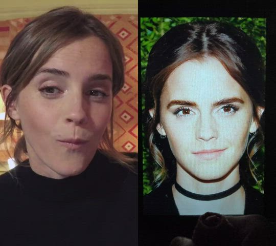 Emma Watson tribute with her reaction