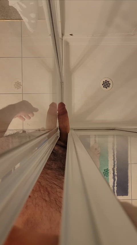 You've heard of fucking *in* the shower, but how about just fucking the shower? 