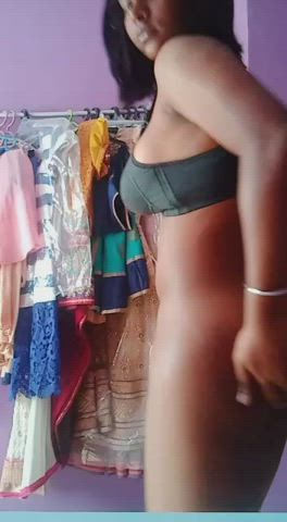 Horny Tamil girl with great tits and ass plays with herself[11Videos][link👇]