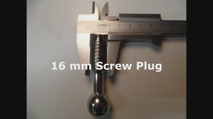 16mm Screw Plug insertion