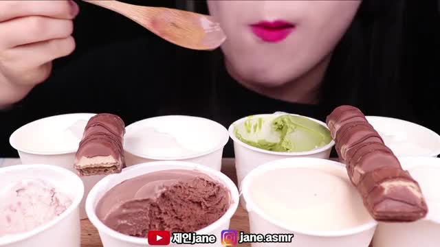 제인_우유 아이스크림 먹방-4