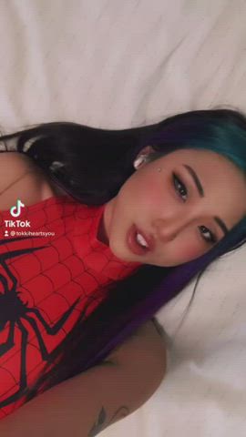 Asian Babe Cosplay Cute Gamer Girl Japanese Korean Teen TikTok clip