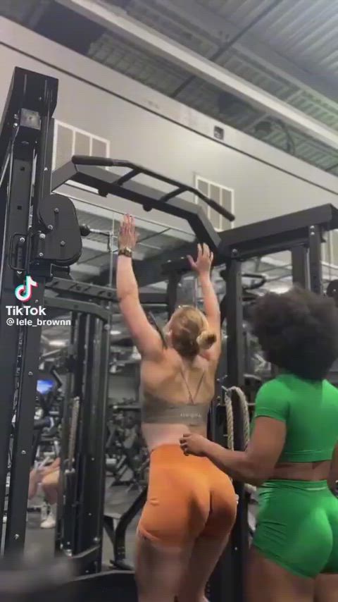 ass fitness gym clip