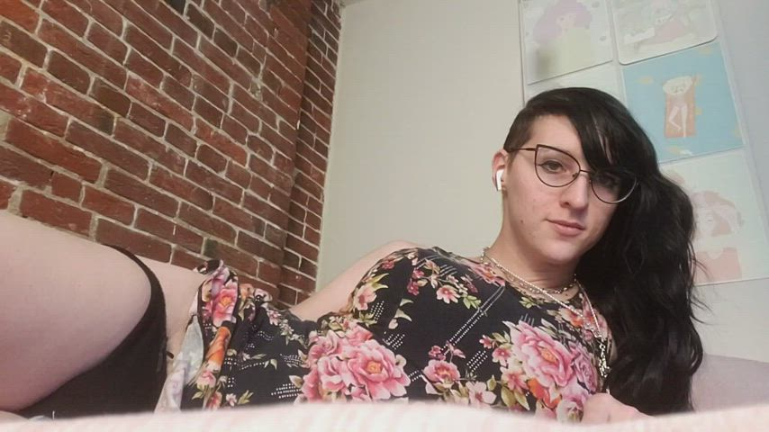 big dick big tits femboy femdom goth trans trans woman clip