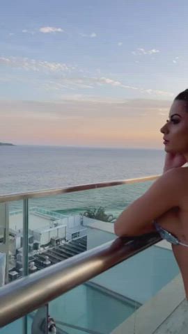 Bikini Blonde Brazilian Bubble Butt Celebrity Tease clip