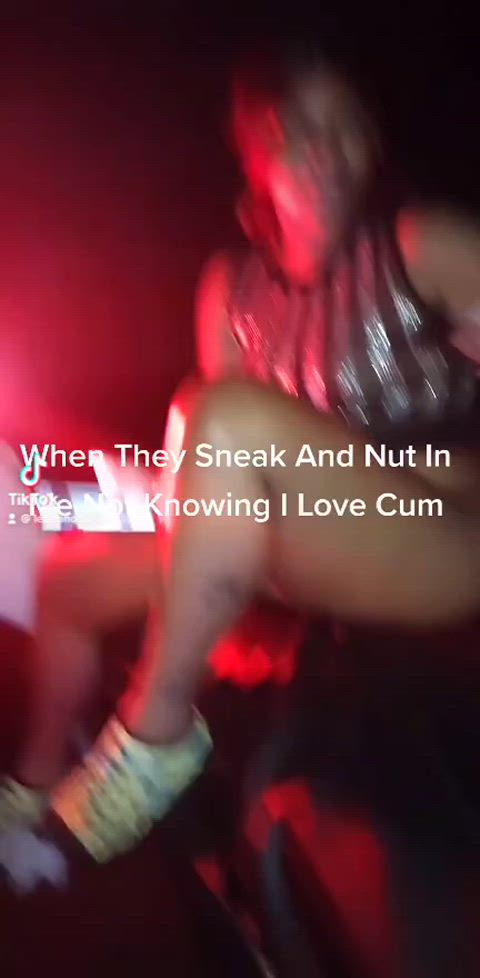 bareback black creampie cum ebony hotwife pussy tiktok pumped pussy spicytiktokginger