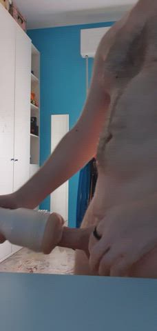 Can your tight pussy make me cum like this?