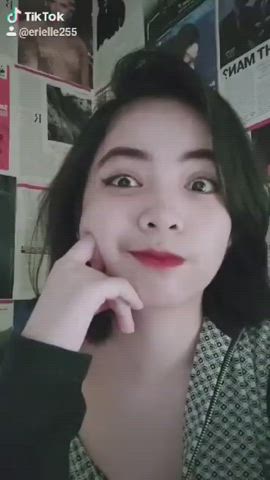 Asian TikTok Tits clip