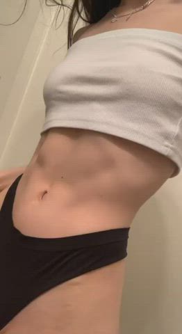 abs small tits underwear clip