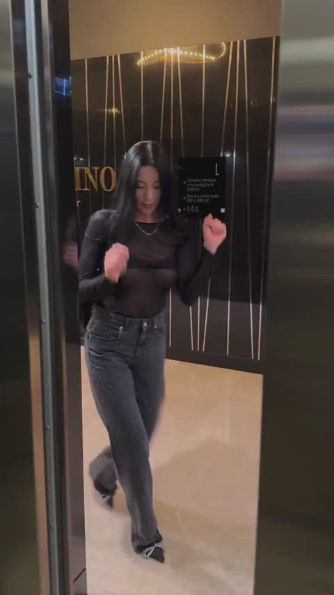 asian boobs public see through clothing clip