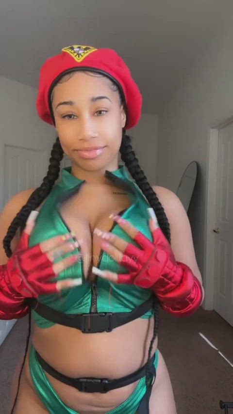 big tits blasian boobs cosplay ebony natural natural tits tits music-style nsfw-cosplay