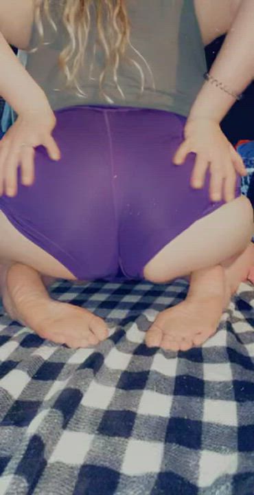 BBW Big Ass Feet Soles Tease Thick Tights clip
