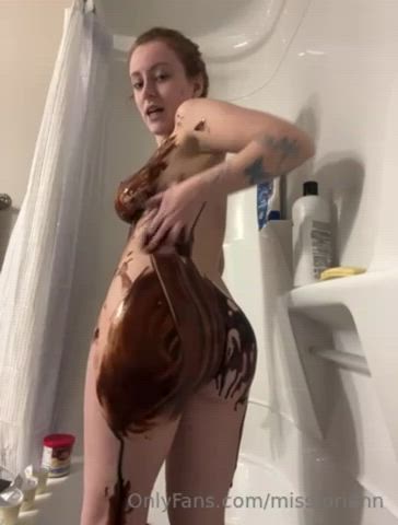 big ass food fetish onlyfans wet and messy clip