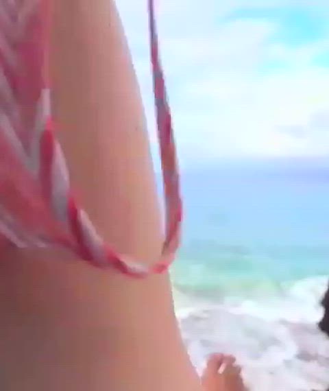 amateur beach hardcore natural tits outdoor pov petite public sex teen clip