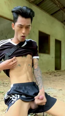 Asian Asian Cock Cum Cumshot Cute clip
