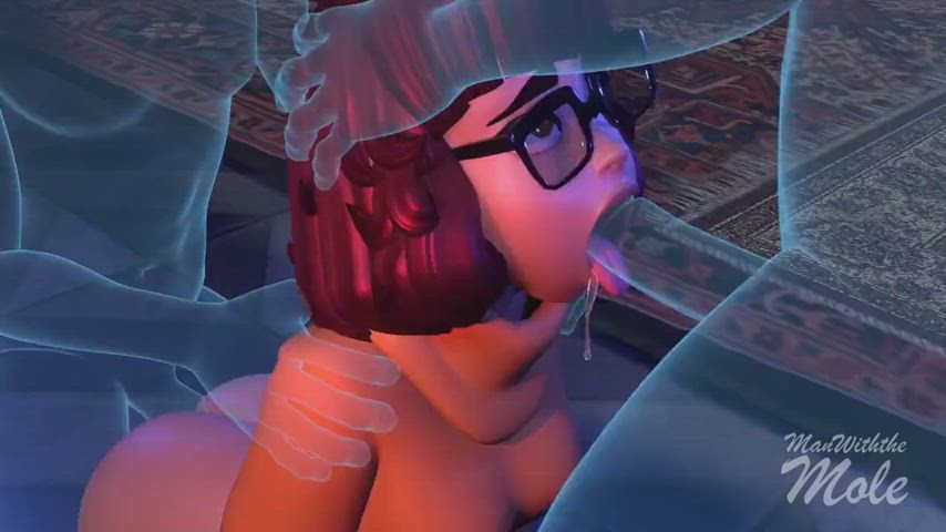 animation face fuck gangbang glasses group group sex nerd sex spitroast clip