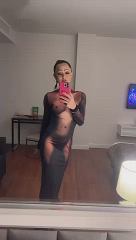 Asian Bodysuit Femboy Girlfriend Skinny T-Girl Thai Trans Porn GIF by sokazy4u