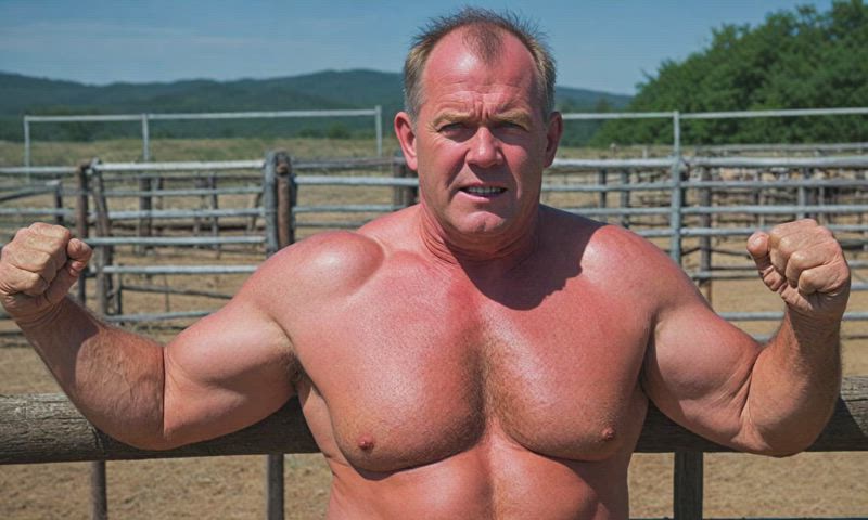 dad daddy farm gay hairy chest muscles step-dad bisexual-male gay-hairy gay-muscle