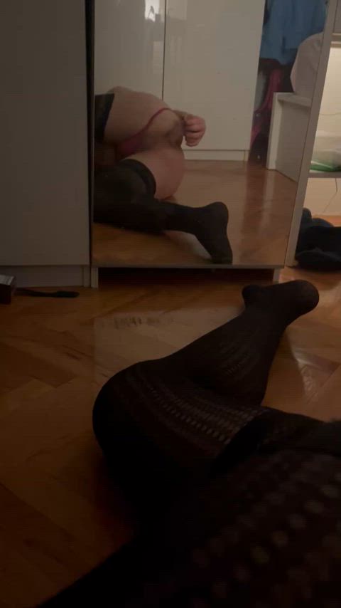 anal sissy slut suction dildo clip