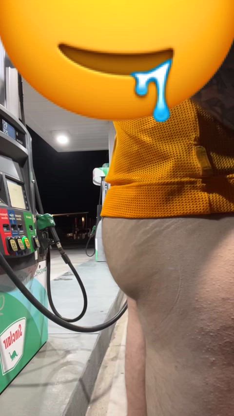 Pumping gas exposed and out in the open. Part 2 