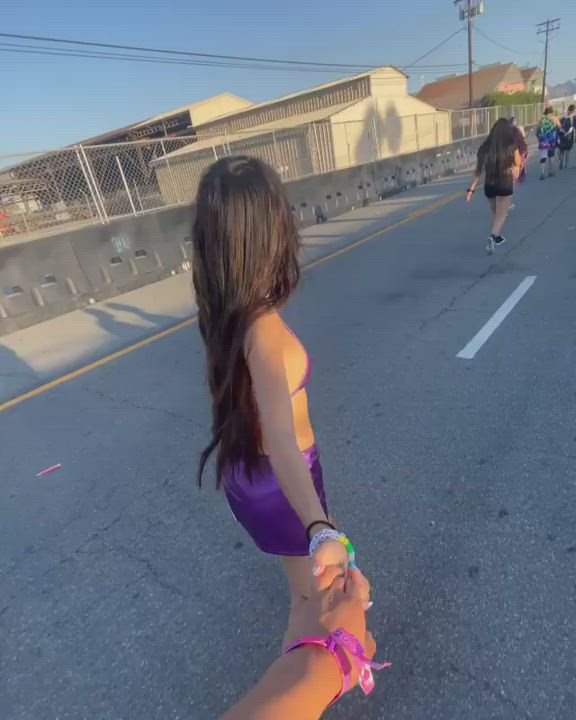 Booty Festival Purple Bitch clip