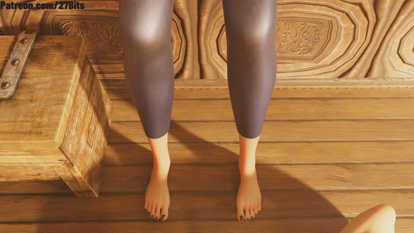 Spellbinder Widowmaker POV Foot Worship (27Bits) [Overwatch]