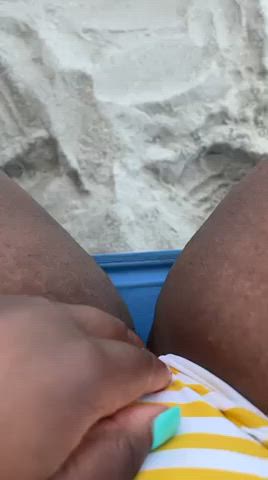 I love spending time at the beach [gif]