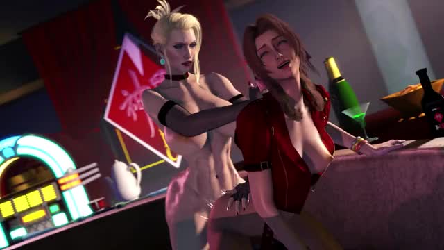 aerith gainsborough filled up real good by Scarlet