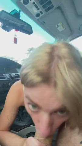 They were caught having a blowjob in the car