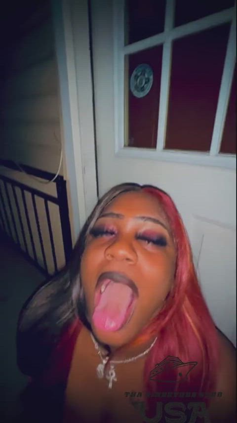 ebony golden shower watersports clip