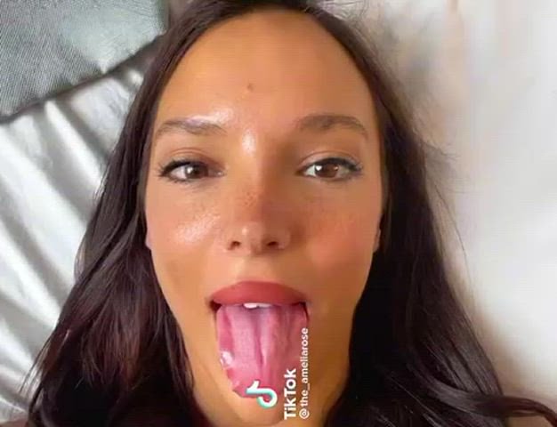 TikTok tongue