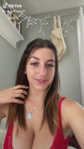 big tits natural tits tiktok clip