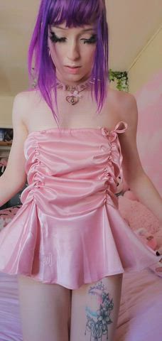 little pink skirt
